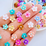 Handmade Resin Flower Earrings – Imperfect 2 Pairs