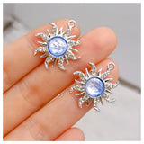 Silver and Gold  Sun Pendants