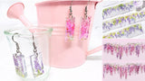 Japanese Wisteria Flower 50mm PET Masking Tape - Pink