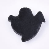 Halloween Black Ghost  Flatback Cabochons