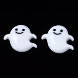 white ghost halloween flatbacks