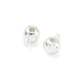 Silver Plated Crimp End Bead Stoppers | UK Craft Store