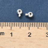 Silver Plated Crimp End Bead Stoppers | UK Craft Store
