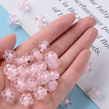 Acrylic Flower Chunky Beads - Pack of 10