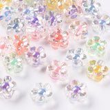 Acrylic Flower Chunky Beads - Pack of 10