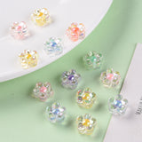 Acrylic Flower Chunky Beads - Pack of 10