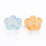 Acrylic Flower Beads - Pack of 10