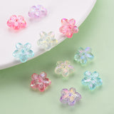 Acrylic Flower Beads - Pack of 10
