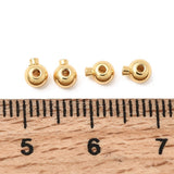 18k Gold Plated Crimp End Bead Stoppers | UK Craft Store