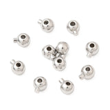 Platinum Plated Crimp End Bead Stoppers | UK Craft Store
