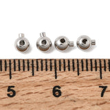 Platinum Plated Crimp End Bead Stoppers | UK Craft Store