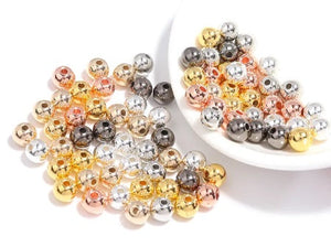Acrylic Mixed Ball Beads 4mm