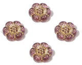 Acrylic Chunky Flower Beads 13mm x 12mm