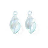 Transparent Pastel Acrylic Conch Shell Pendants