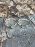 Sterling Silver Plated 6mm Ring Pad