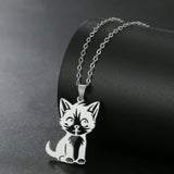 cat necklace gift
