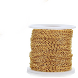 Gold Stainless Steel Chain 2.5 x 2mm