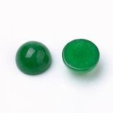 Green Jade - Natural Gemstone Cabochons 4mm