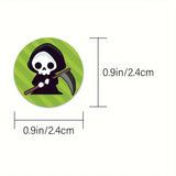 Halloween Stickers 24mm Round