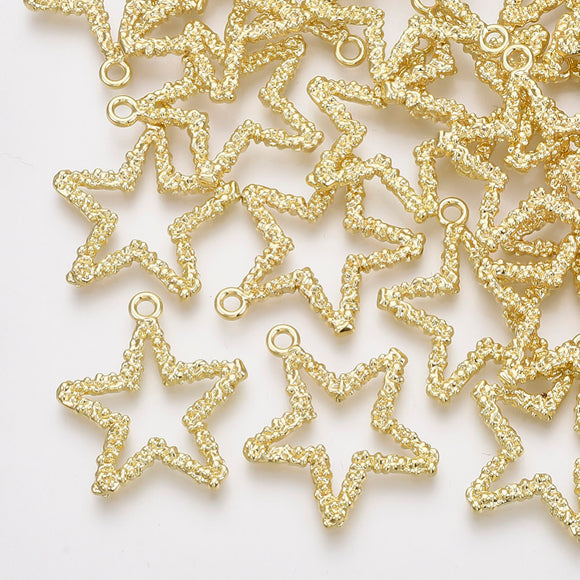 Gold Plated Star Pendants