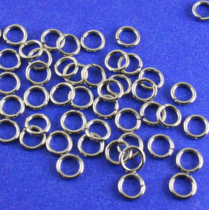 Silver Jump Rings, 6mm