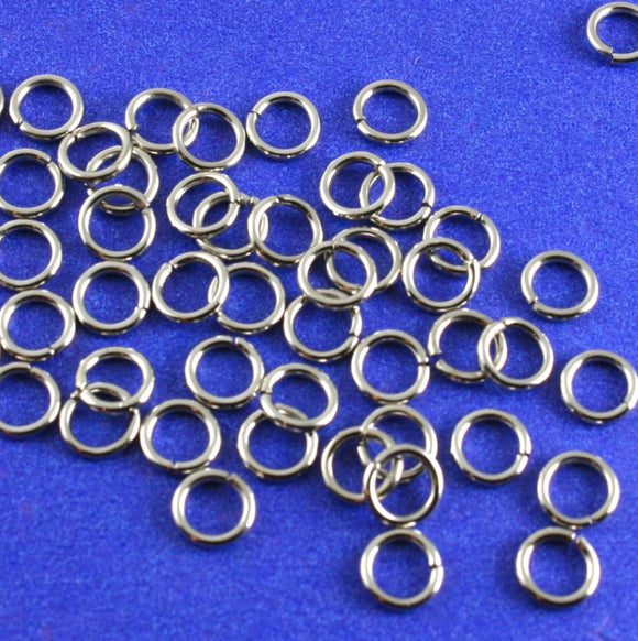 Silver Jump Rings, 6mm