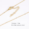 Gold 16 inch Vacuum Plating 304 Stainless Steel Link Necklace Chain