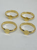 9ct Gold Plated 6mm Ring Pad