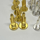 Gold Plated Cabochon Cuff links