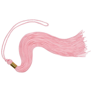 Large Pink Tassle 15" 1/2 inch