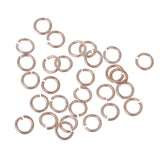 Rose Gold Jump Rings 4mm, 5mm and 6mm