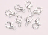 Large Silver Lobster Clasps - Jewellery Findings