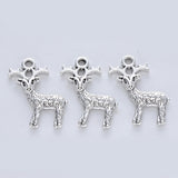 Silver Reindeer Charms