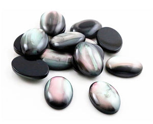 Oval Resin Cabochon 13x18mm