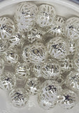 Silver Filigree Spacer Beads 12mm