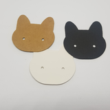 cat earring display cards