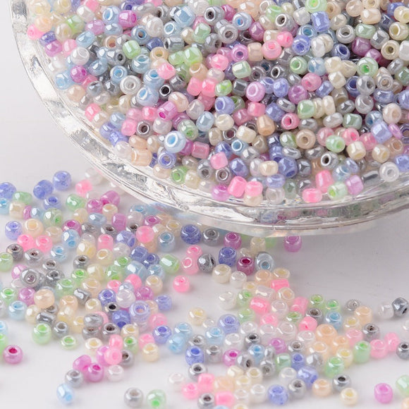 3mm Pastel Seed Beads – Low Cost Craft Supplies