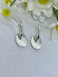 Silver Plated French Lever Back Earring Settings