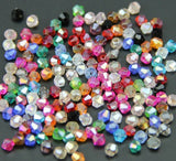 Packs of 200 x 3mm Glass Bicone Beads