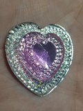 large resin heart flatback