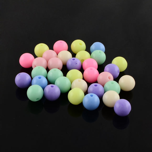 6mm acrylic candy beads
