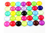 bright glass cabochons
