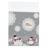Copy of Christmas Snowmen Cello Self Seal Bags