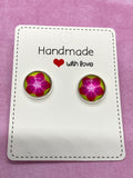 Flower  Earring Studs 12mm