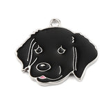 Black Labrador Retriever Dog Charms