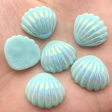 Shell Cabochons, Opalescent 20mm