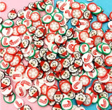 Christmas Fimo Clay Slices