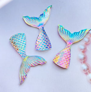 Large Resin Mermaid Tail Flatbacks