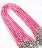 Cord Necklaces, Wax Cord Necklaces, ,