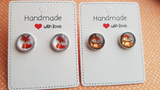 Fox Earring Studs 12mm - FREE POSTAGE